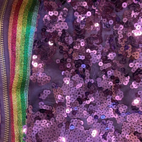 Jojo Siwa Jacket Girls Medium 7/8 - Super Shiny and Adorable - Picture 4 of 6